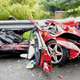 Illustration for article titled Ferrari F355 Becomes A Spider, Driver Manages Not To Lose His Head